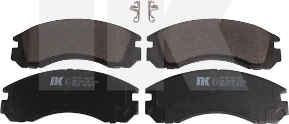 NK 221965 - Тормозные колодки, дисковые, комплект abcparts.ee