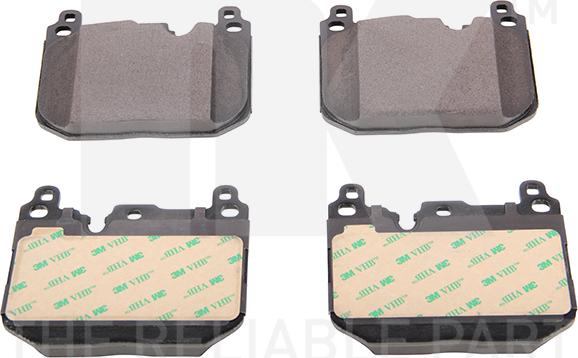 NK 221591 - Тормозные колодки, дисковые, комплект abcparts.ee