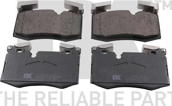 NK 221569 - Тормозные колодки, дисковые, комплект abcparts.ee