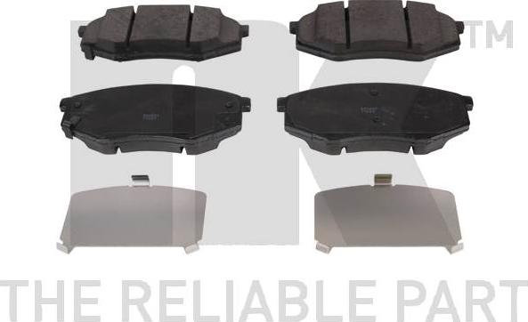 NK 223437 - Тормозные колодки, дисковые, комплект abcparts.ee