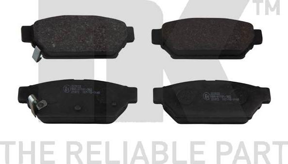 NK 223022 - Тормозные колодки, дисковые, комплект abcparts.ee