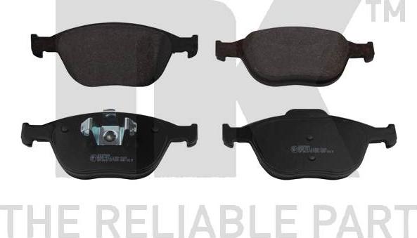 NK 222560 - Тормозные колодки, дисковые, комплект abcparts.ee