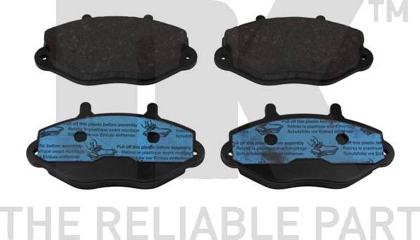 NK 222522 - Тормозные колодки, дисковые, комплект abcparts.ee