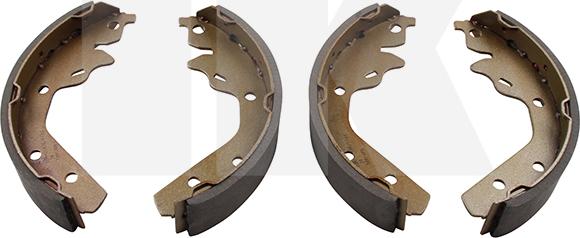 NK 2793592 - Комплект тормозных колодок, барабанные abcparts.ee