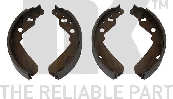 NK 2751747 - Комплект тормозных колодок, барабанные abcparts.ee