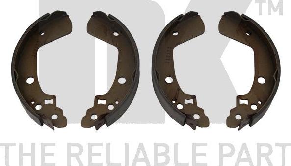 NK 2752806 - Комплект тормозных колодок, барабанные abcparts.ee