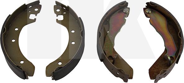NK 2712401 - Комплект тормозных колодок, барабанные abcparts.ee