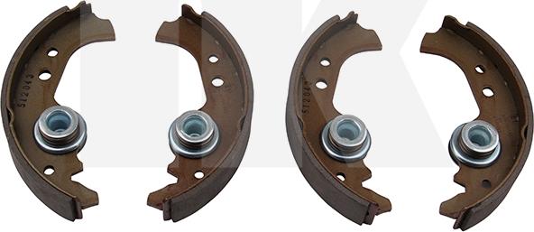 NK 2723383 - Комплект тормозных колодок, барабанные abcparts.ee