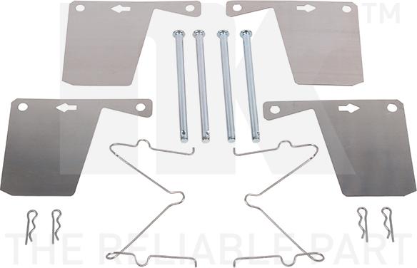 NK 7999960 - Комплектующие для колодок дискового тормоза abcparts.ee