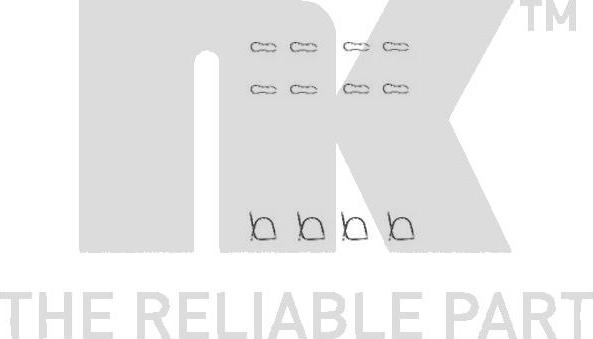 NK 7999939 - Комплектующие для колодок дискового тормоза abcparts.ee