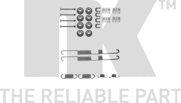NK 7999643 - Комплектующие, барабанный тормозной механизм abcparts.ee