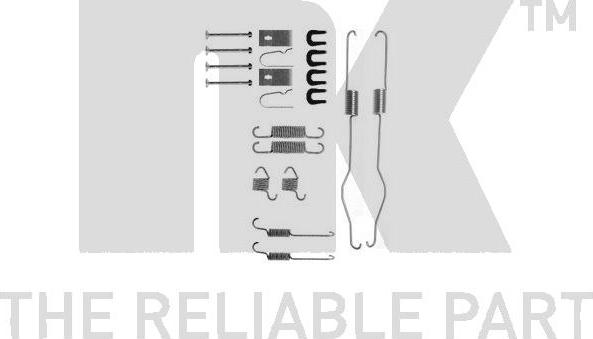 NK 7951694 - Комплектующие, барабанный тормозной механизм abcparts.ee
