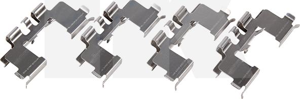 NK 7952677 - Комплектующие для колодок дискового тормоза abcparts.ee