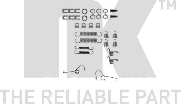 NK 7939686 - Комплектующие, барабанный тормозной механизм abcparts.ee