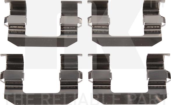 NK 7934645 - Комплектующие для колодок дискового тормоза abcparts.ee