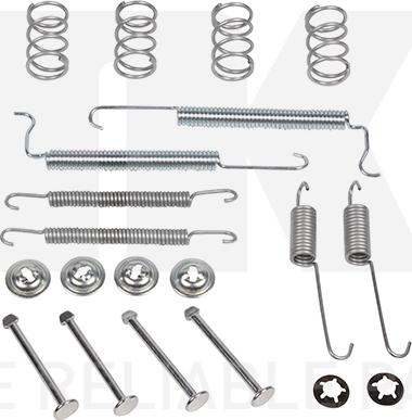 NK 7936744 - Комплектующие, барабанный тормозной механизм abcparts.ee