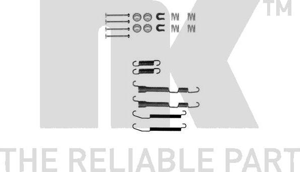 NK 7930761 - Комплектующие, барабанный тормозной механизм abcparts.ee