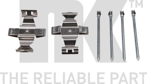 NK 79331829 - Комплектующие для колодок дискового тормоза abcparts.ee