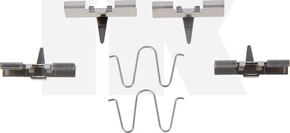 NK 7932170 - Комплектующие для колодок дискового тормоза abcparts.ee