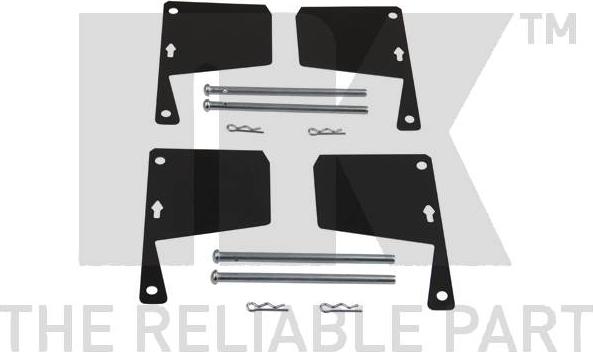 NK 7925983 - Комплектующие для колодок дискового тормоза abcparts.ee