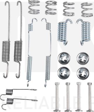 NK 7925599 - Комплектующие, барабанный тормозной механизм abcparts.ee