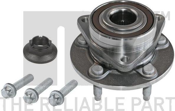 NK 753639 - Комплект подшипника, ступицы колеса abcparts.ee