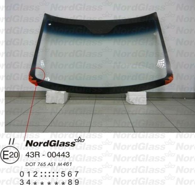 NordGlass 4046174 - Ветровое стекло abcparts.ee