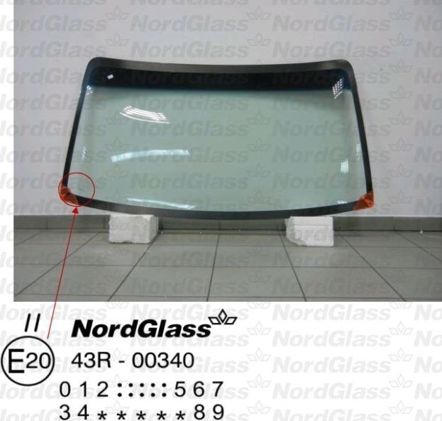 NordGlass 4043817 - Ветровое стекло abcparts.ee