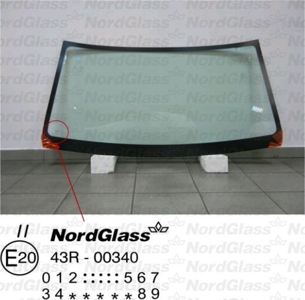 NordGlass 4042561 - Ветровое стекло abcparts.ee
