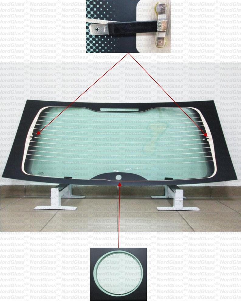NordGlass 4026045 - Заднее стекло abcparts.ee
