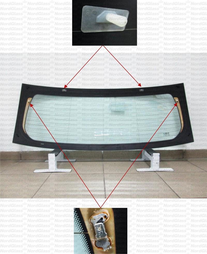 NordGlass 4120687 - Заднее стекло abcparts.ee