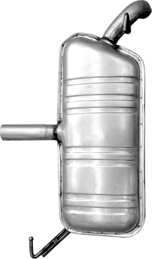 NOVAK 42.709P - Глушитель выхлопных газов, конечный abcparts.ee