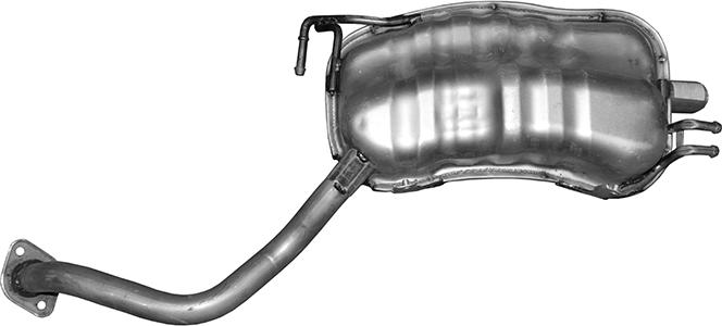 NOVAK 09.731P - Глушитель выхлопных газов, конечный abcparts.ee