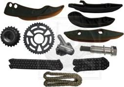 NPS B117W01 - Комплект цепи привода распредвала abcparts.ee