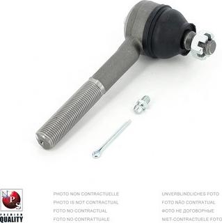 NPS D410U04 - Угловой шарнир, продольная рулевая тяга abcparts.ee