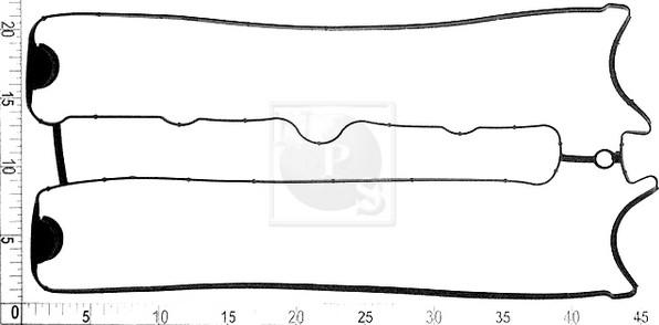NPS D122O00 - Прокладка, крышка головки цилиндра abcparts.ee