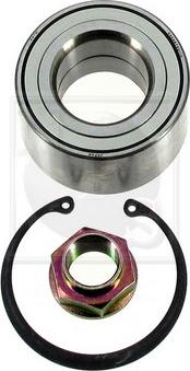NPS H470A07 - Комплект подшипника, ступицы колеса abcparts.ee
