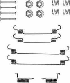 NPS N351N41 - Комплектующие, барабанный тормозной механизм abcparts.ee