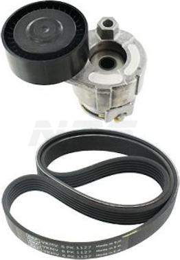 NPS R108T03 - Поликлиновый ременный комплект abcparts.ee