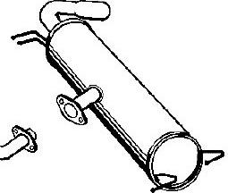 NPS T430A203 - Система выпуска ОГ abcparts.ee