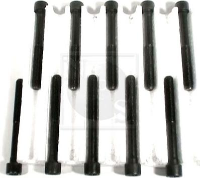 NPS T128A08 - Комплект болтов головки цилиндра abcparts.ee