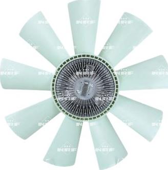 NRF 49757 - Сцепление, вентилятор радиатора abcparts.ee