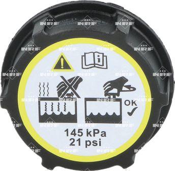 NRF 455650 - Крышка, резервуар охлаждающей жидкости abcparts.ee