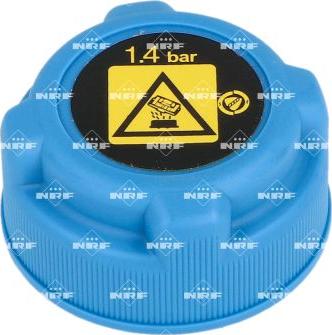 NRF 455604 - Крышка, резервуар охлаждающей жидкости abcparts.ee