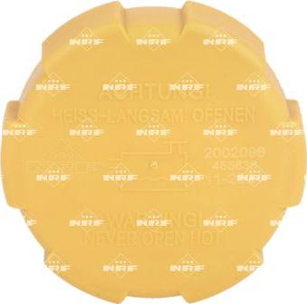 NRF 455636 - Крышка, резервуар охлаждающей жидкости abcparts.ee