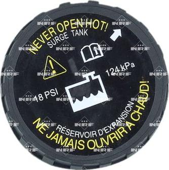 NRF 455629 - Крышка, резервуар охлаждающей жидкости abcparts.ee