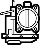 NRF 408106 - Корпус дроссельной заслонки abcparts.ee