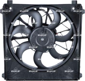 NRF 470166 - Вентилятор, охлаждение двигателя abcparts.ee