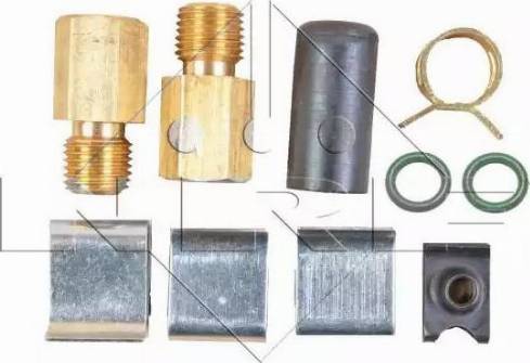 NRF 50378 - Радиатор, охлаждение двигателя abcparts.ee