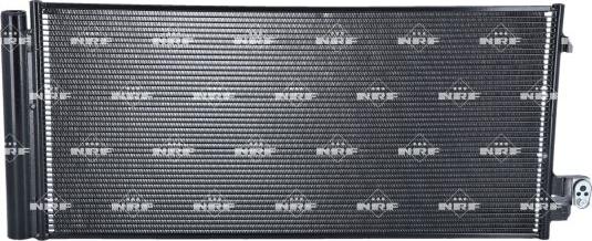 NRF 350596 - Конденсатор кондиционера abcparts.ee